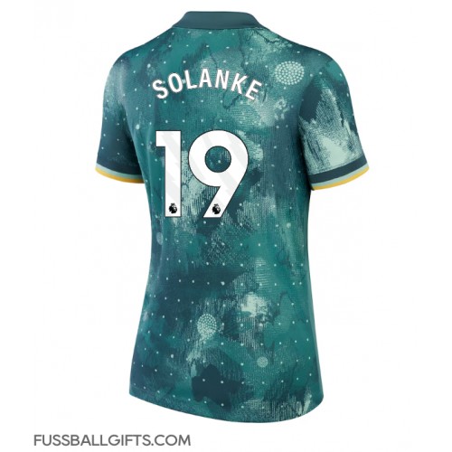 Tottenham Hotspur Dominic Solanke #19 Fußballbekleidung 3rd trikot Damen 2024-25 Kurzarm